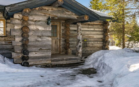 Pihlakieppi 2: Wood, Winter, Snow, Cottage, Freezing, Log Cabin, Shack, Hut, Natural Material, Shed