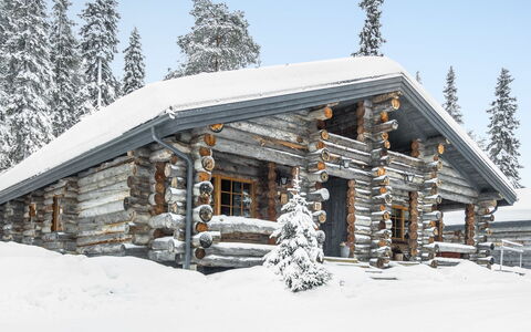 Kuusiruka 10: Wood, Cottage, Log Cabin, Forest, Shed, Garden Buildings, Larch, Woodland, Wood Stain