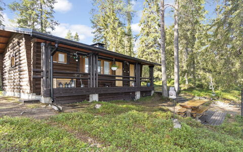 Kesäranta 2: Wood, Cottage, Log Cabin, Forest, Shed, Garden Buildings, Larch, Woodland, Wood Stain
