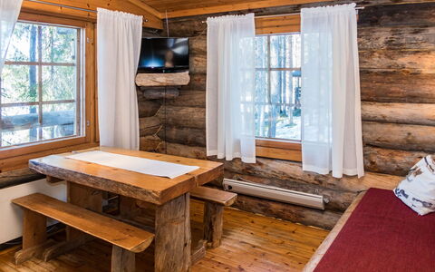 Retkietappi Honkapirtti: Wood, Cottage, Log Cabin, Forest, Shed, Garden Buildings, Larch, Woodland, Wood Stain