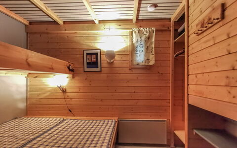 Salakolo 2: Wood, Interior Design, Floor, Ceiling, Furniture, Flooring, Bed, Bedroom, Room, Lighting