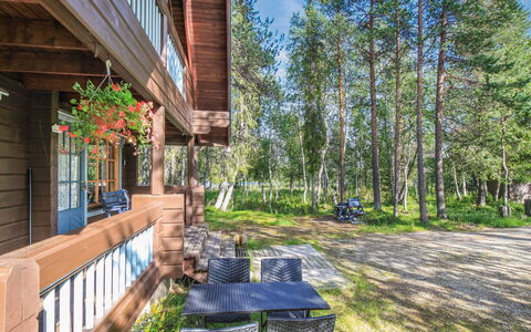 Marjatan Mökki: Wood, Cottage, Log Cabin, Forest, Shed, Garden Buildings, Larch, Woodland, Wood Stain