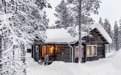 Villemi: Snow, Winter, Wood, House, Cottage, Home, Freezing, Log Cabin, Frost
