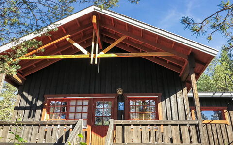 Immelkotsa 7 e: Wood, Cottage, Log Cabin, Forest, Shed, Garden Buildings, Larch, Woodland, Wood Stain