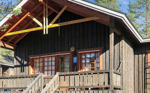 Immelkotsa 7 e: Wood, Cottage, Log Cabin, Forest, Shed, Garden Buildings, Larch, Woodland, Wood Stain