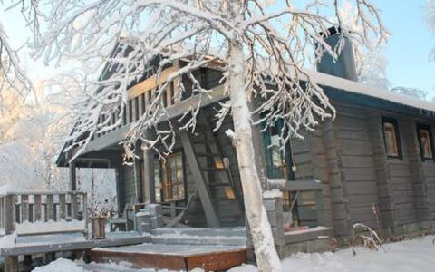 Juolukka: Snow, Branch, Winter, Wood, House, Home, Cottage, Roof, Architecture, Freezing
