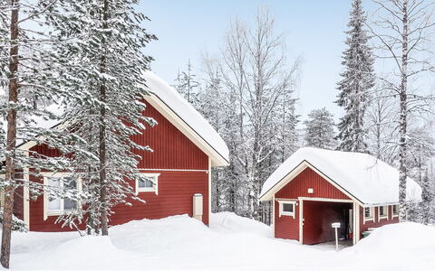 Käenkukka: Wood, Snow, Winter, Cottage, Freezing, Home, Log Cabin, Larch, Siding