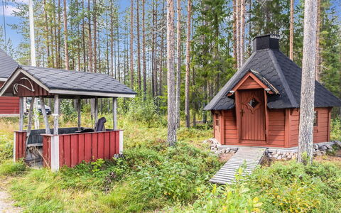Piilola: Wood, Snow, Winter, Cottage, Freezing, Home, Log Cabin, Larch, Siding