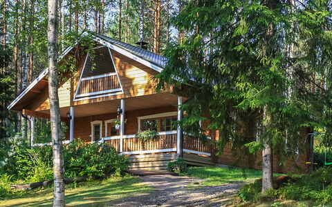 Salmensuu: Wood, Snow, Winter, Cottage, Freezing, Home, Log Cabin, Larch, Siding