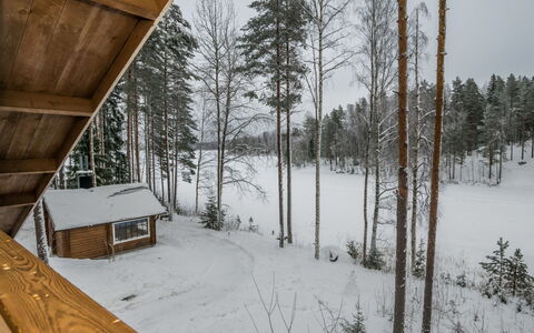 Salmensuu: Wood, Snow, Winter, Cottage, Freezing, Home, Log Cabin, Larch, Siding