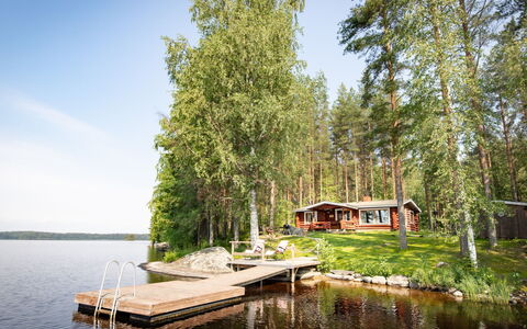 Riihiniemi: Wood, Snow, Winter, Cottage, Freezing, Home, Log Cabin, Larch, Siding