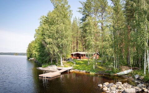 Riihiniemi: Wood, Snow, Winter, Cottage, Freezing, Home, Log Cabin, Larch, Siding