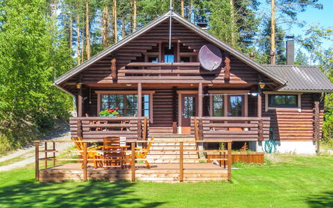 Rantalaukka: Wood, Snow, Winter, Cottage, Freezing, Home, Log Cabin, Larch, Siding