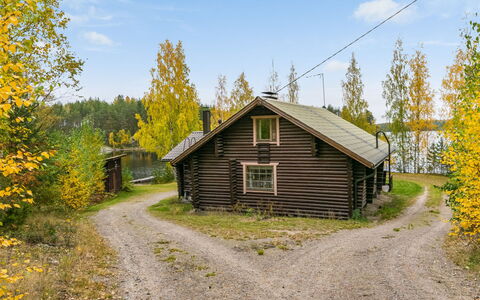 Rantalaukka: Wood, Snow, Winter, Cottage, Freezing, Home, Log Cabin, Larch, Siding