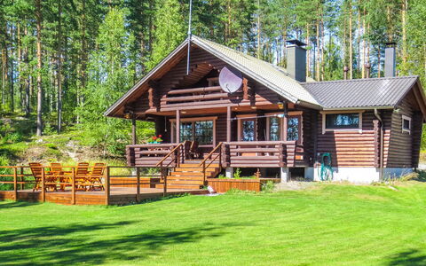 Rantalaukka: Wood, Snow, Winter, Cottage, Freezing, Home, Log Cabin, Larch, Siding