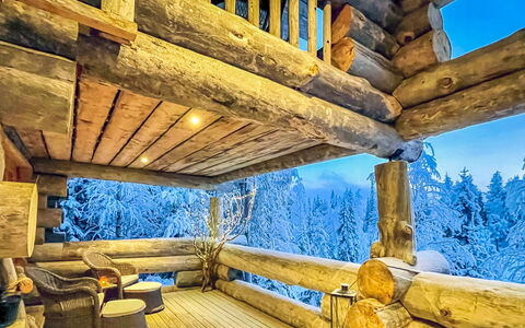 Riekonkätkä: Wood, Cottage, Log Cabin, Forest, Shed, Garden Buildings, Larch, Woodland, Wood Stain