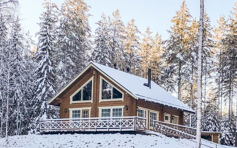 Inkeri: Wood, Snow, Winter, Cottage, Freezing, Home, Log Cabin, Larch, Siding