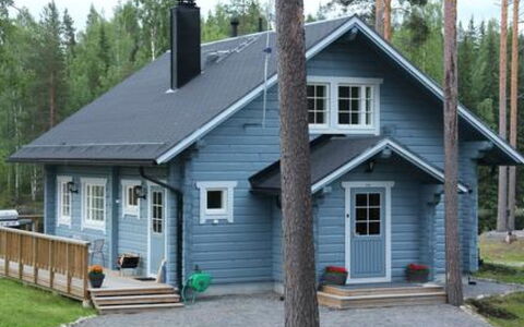 Safiiri: Wood, Snow, Winter, Cottage, Freezing, Home, Log Cabin, Larch, Siding