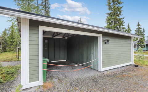 Rukan Taikavuosselin Helmi 8 B: Wood, Cottage, Log Cabin, Forest, Shed, Garden Buildings, Larch, Woodland, Wood Stain