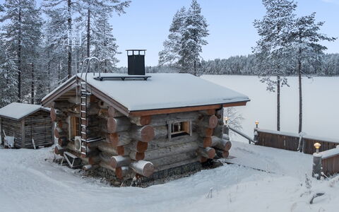 Karhulinna: Wood, Cottage, Log Cabin, Forest, Shed, Garden Buildings, Larch, Woodland, Wood Stain