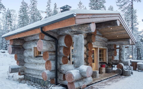 Karhulinna: Wood, Cottage, Log Cabin, Forest, Shed, Garden Buildings, Larch, Woodland, Wood Stain