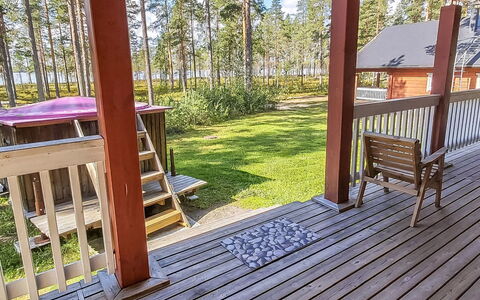 Beige 2: Wood, Cottage, Log Cabin, Forest, Shed, Garden Buildings, Larch, Woodland, Wood Stain