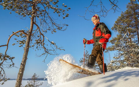 Huljakka: Wood, Snow, Winter, Cottage, Freezing, Home, Log Cabin, Larch, Siding