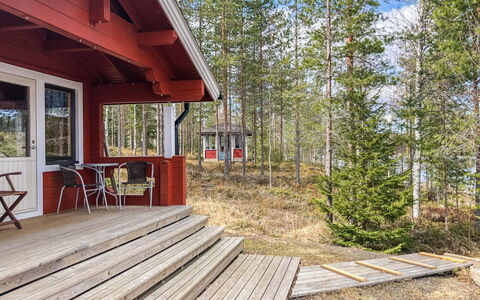 Iltaniemi: Wood, Cottage, Log Cabin, Forest, Shed, Garden Buildings, Larch, Woodland, Wood Stain