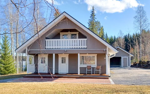 Pellervo: House, Home, Roof, Cottage, Siding, Estate, Farmhouse, Porch, Yard, Larch