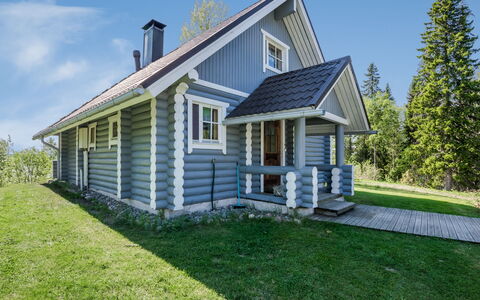 Vastaniemi: Wood, Snow, Winter, Cottage, Freezing, Home, Log Cabin, Larch, Siding