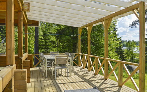 Rinnepelto: Wood, Cottage, Log Cabin, Forest, Shed, Garden Buildings, Larch, Woodland, Wood Stain