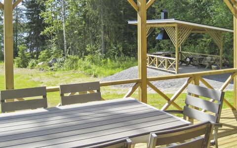 Rinnepelto: Wood, Cottage, Log Cabin, Forest, Shed, Garden Buildings, Larch, Woodland, Wood Stain