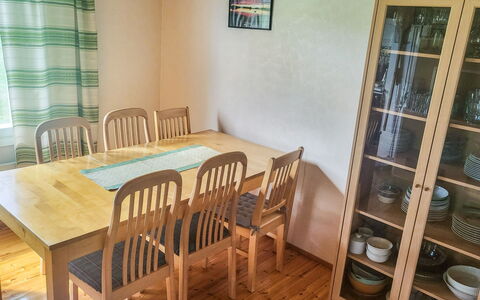 Ellilä: Furniture, Flooring, Wood, Floor, Dining Room, Table, Kitchen & Dining Room Table, Interior Design, Chair, Wood Stain