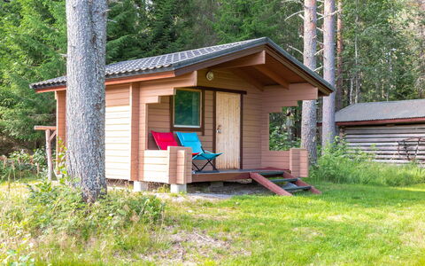 Pikkupuro: Wood, Cottage, Log Cabin, Forest, Shed, Garden Buildings, Larch, Woodland, Wood Stain
