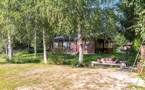 Pikkupuro: Wood, Cottage, Log Cabin, Forest, Shed, Garden Buildings, Larch, Woodland, Wood Stain