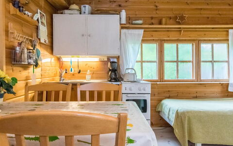 Tähdikki: Interior Design, Wood, Furniture, Ceiling, Flooring, Floor, Room, Cabinetry, Wood Stain, Kitchen