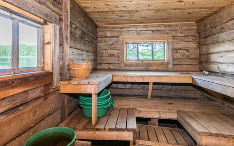 Lamminkangas: Wood, Snow, Winter, Cottage, Freezing, Home, Log Cabin, Larch, Siding