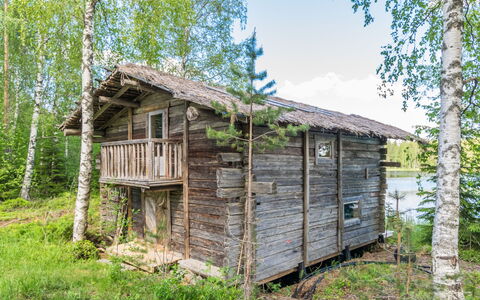 Lamminkangas: Wood, Snow, Winter, Cottage, Freezing, Home, Log Cabin, Larch, Siding