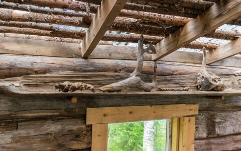 Lamminkangas: Wood, Snow, Winter, Cottage, Freezing, Home, Log Cabin, Larch, Siding