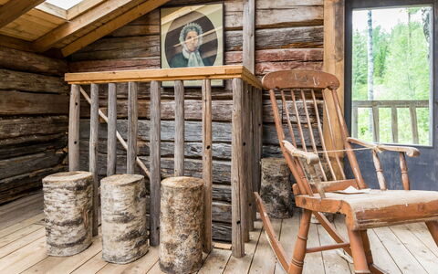 Lamminkangas: Wood, Snow, Winter, Cottage, Freezing, Home, Log Cabin, Larch, Siding