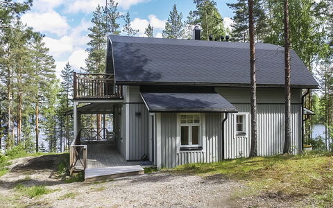 Eemilin Huvila: Wood, Snow, Winter, Cottage, Freezing, Home, Log Cabin, Larch, Siding