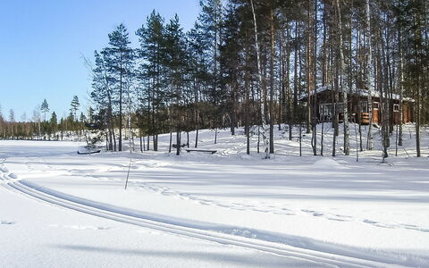 2233.: Wood, Snow, Winter, Cottage, Freezing, Home, Log Cabin, Larch, Siding