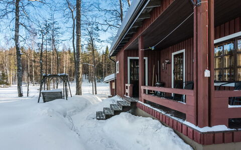2234: Wood, Snow, Winter, Cottage, Freezing, Home, Log Cabin, Larch, Siding