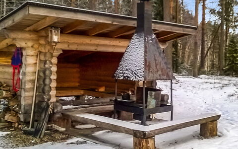 2235: Wood, Cottage, Log Cabin, Forest, Shed, Garden Buildings, Larch, Woodland, Wood Stain
