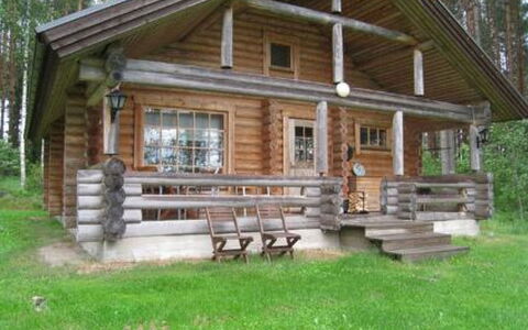 5816: Wood, Cottage, Log Cabin, Garden Buildings, Hardwood, Siding, Porch, Shed, Wood Stain, Yard