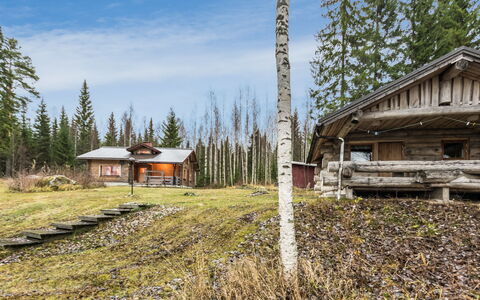 Heporanta: Wood, Snow, Winter, Cottage, Freezing, Home, Log Cabin, Larch, Siding