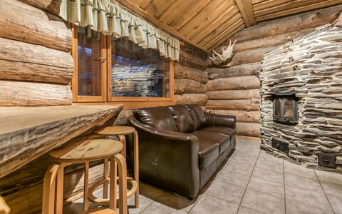 Heporanta: Wood, Snow, Winter, Cottage, Freezing, Home, Log Cabin, Larch, Siding