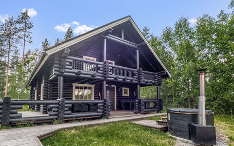 Villa Assi: Wood, Snow, Winter, Cottage, Freezing, Home, Log Cabin, Larch, Siding