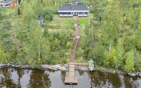 Kanervarinne: Wood, Cottage, Log Cabin, Forest, Shed, Garden Buildings, Larch, Woodland, Wood Stain