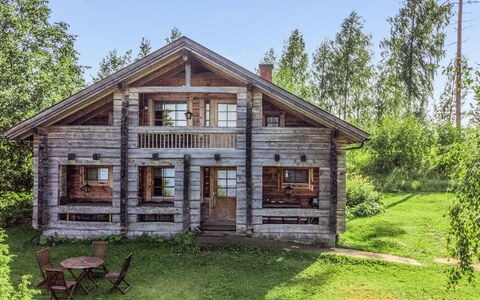 Karjalan Kelohuvila: Wood, Snow, Winter, Cottage, Freezing, Home, Log Cabin, Larch, Siding